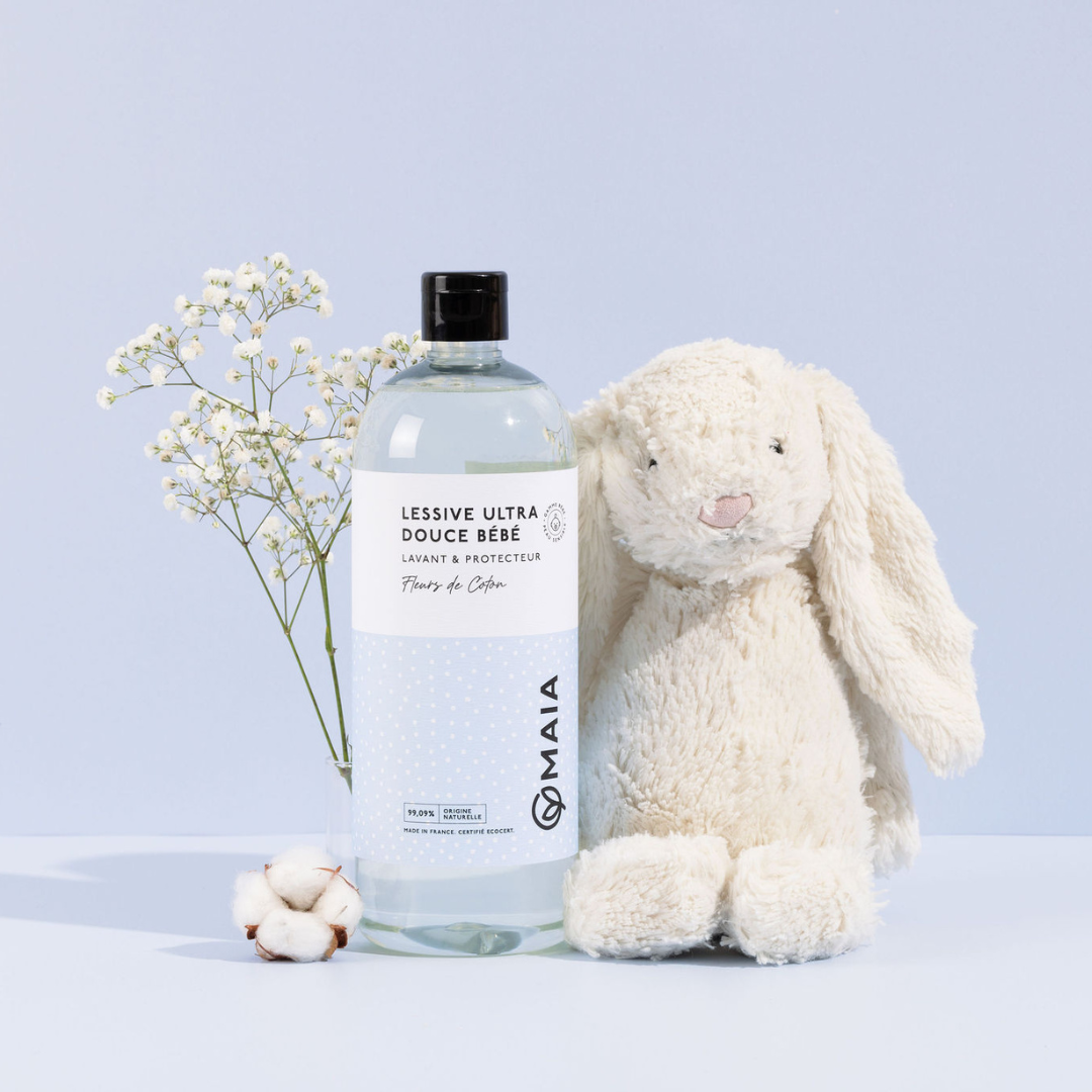 Lessive Ultra Douce Fleurs de coton